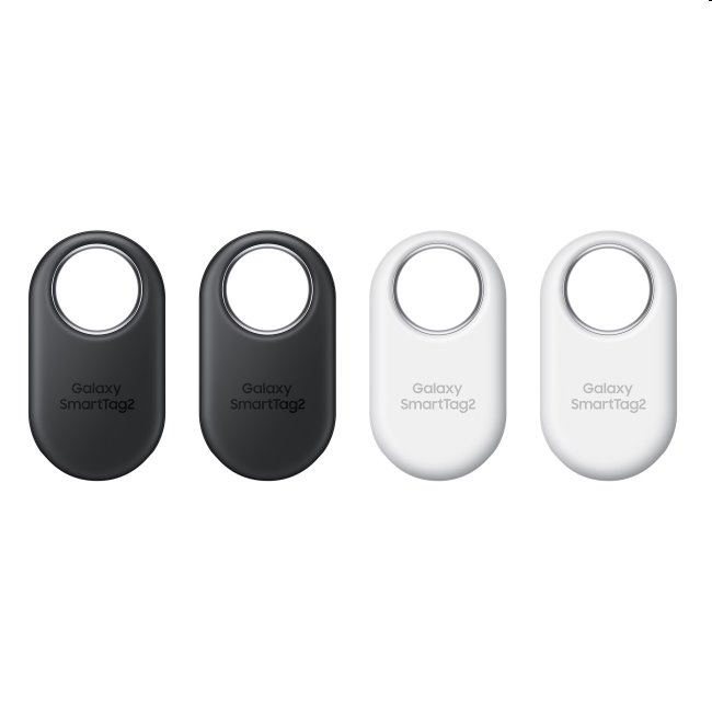 E-shop Samsung Galaxy SmartTag 2 (4ks), čierna a biela EI-T5600KWEGEU