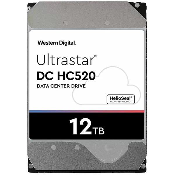 WD Ultrastar Pevný disk DC HC520 12 TB SATA ISE 0F30144