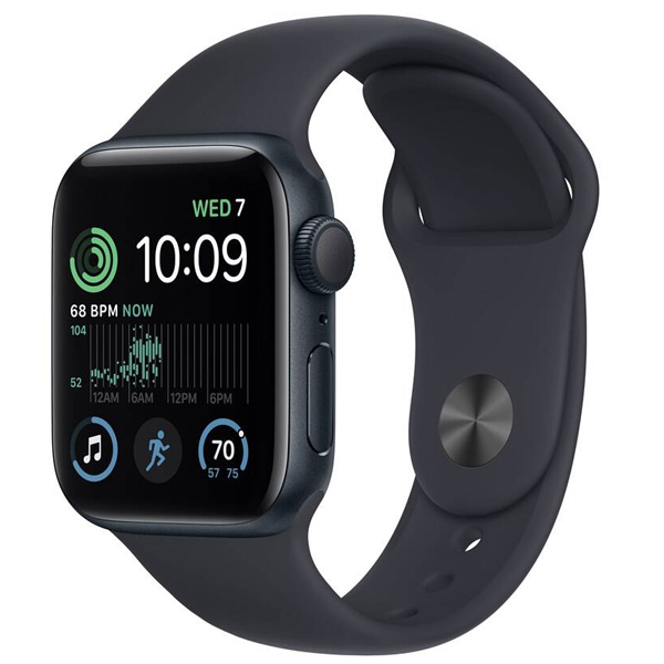 Apple Watch SE 44mm Cellular + GPS, polnočná šedá