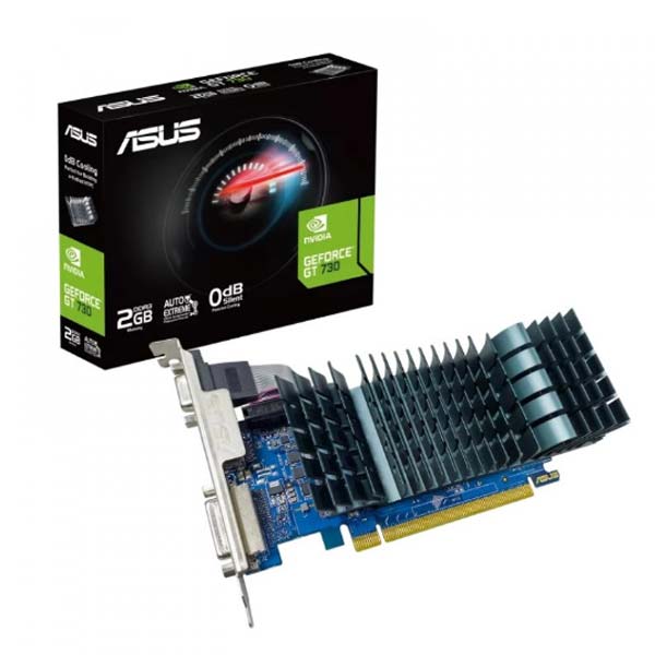 E-shop ASUS nVidia GeForce GT 730 2GB DDR3 EVO Grafická karta, low-profile 90YV0HN0-M0NA00