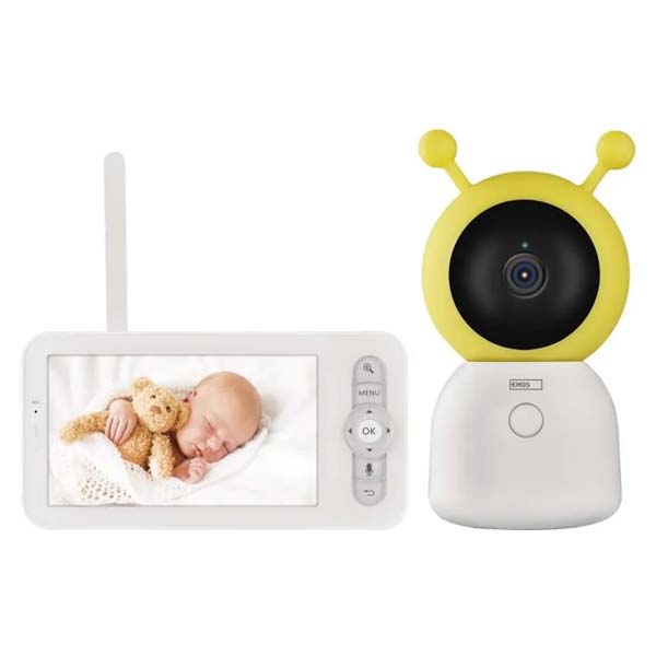 E-shop Emos GoSmart Otočná detská opatrovateľka IP-500 GUARD s monitorom a Wi-Fi H4052