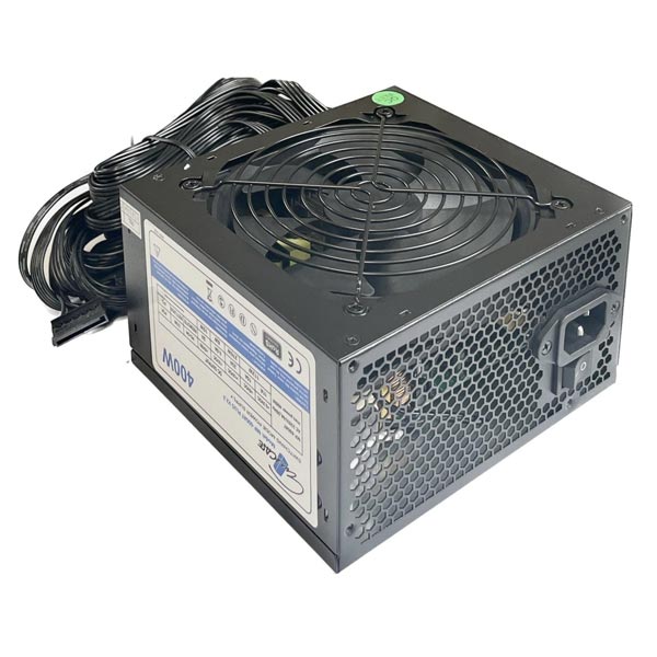 Eurocase 400W-ATX Zdroj, 12 cm ventilátor, CE, CB, PFC, ErP2013 standby  MP-600AT