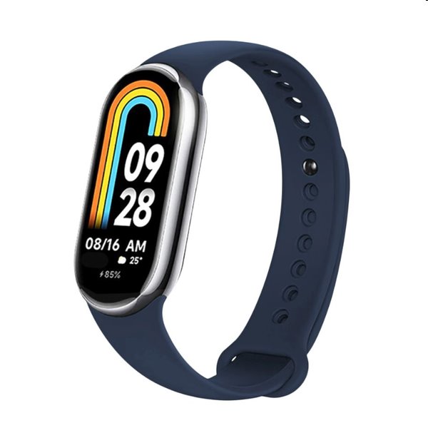 FIXED Silikónový remienok pre Xiaomi Mi Band 8, modrá