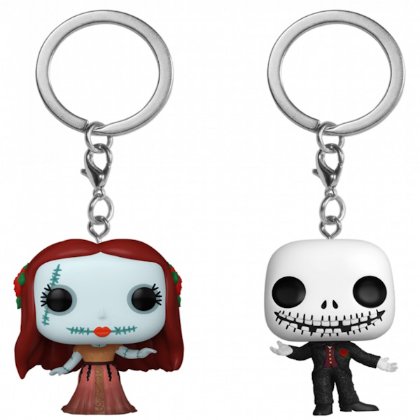 Funko POP! 2 Pack Kľúčenka Disney The Nightmare Before Christmas Sally & Jack Skellington