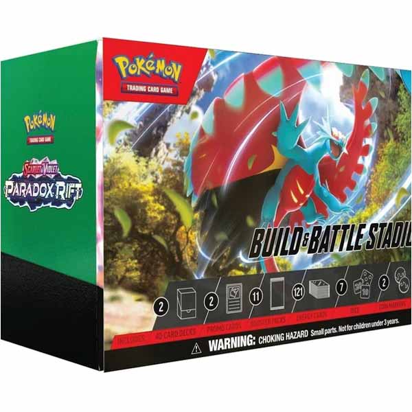 E-shop Kartová hra Pokémon TCG Scarlet & Violet Paradox Rift Build & Battle Stadium Box (Pokémon)