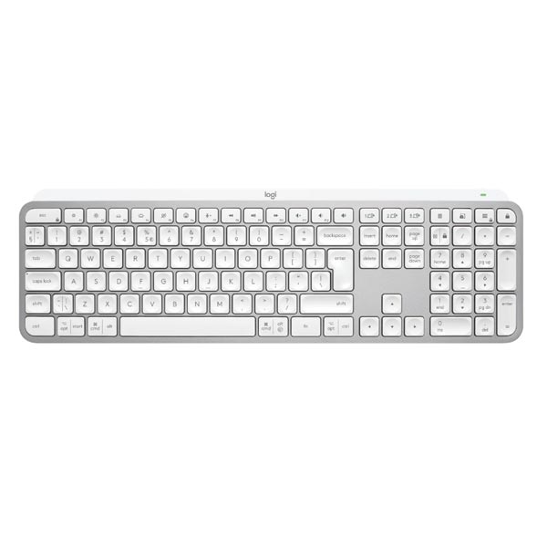 E-shop Bezdrôtová podsvietená klávesnica Logitech MX Keys S, US, bledošedá 920-011588