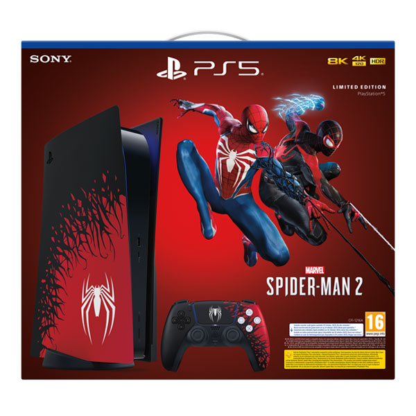 PlayStation 5 + Marvel’s Spider-Man 2 CZ (Limited Edition) - OPENBOX (Rozbalený tovar s plnou zárukou)