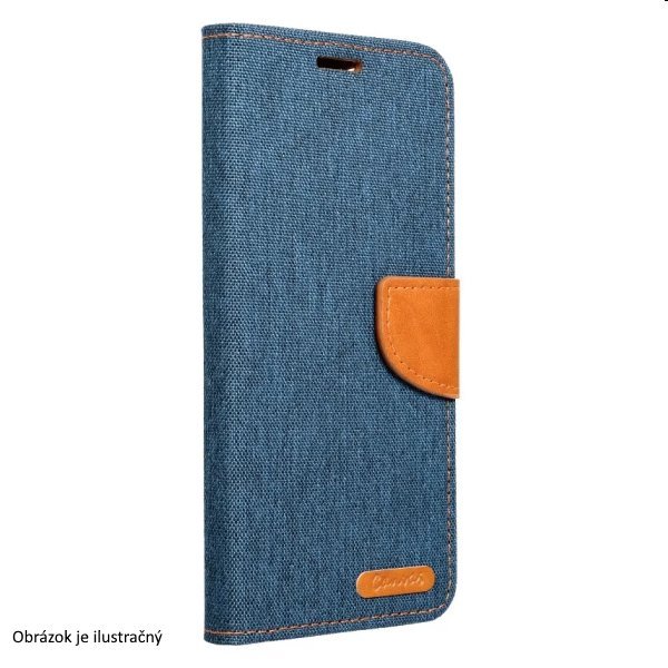 Knižkové puzdro CANVAS pre Apple iPhone 15, modrá Knižkové puzdro CANVAS pre Apple iPhone 15, modrá