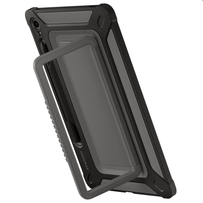 Puzdro Standing Outdoor Cover pre Samsung Galaxy Tab S9 Plus, čierna EF-RX810CBEGWW