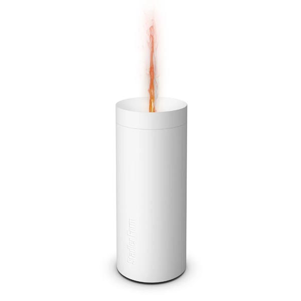 E-shop Difúzer s efektom horiaceho plameňa Stadler Form Lucy, biely L-037