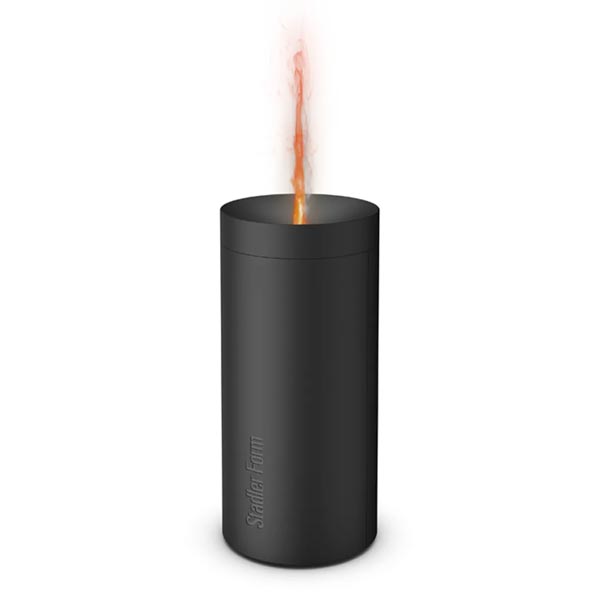 Difúzer s efektom horiaceho plameňa Stadler Form Lucy, čierny