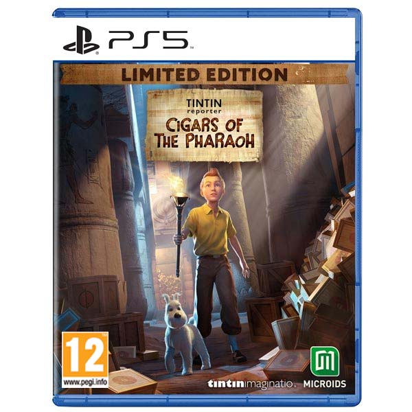 Tintin Reporter: Cigars of the Pharaoh CZ (Limited Edition) [PS5] - BAZÁR (použitý tovar)