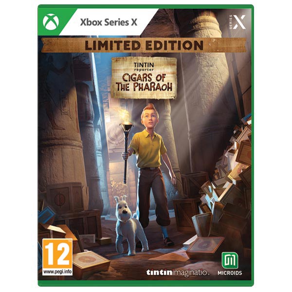 Tintin Reporter: Cigars of the Pharaoh CZ (Limited Edition) [XBOX Series X] - BAZÁR (použitý tovar)