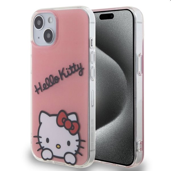 Zadný kryt Hello Kitty IML Daydreaming Logo pre Apple iPhone 13, ružová 57983116918