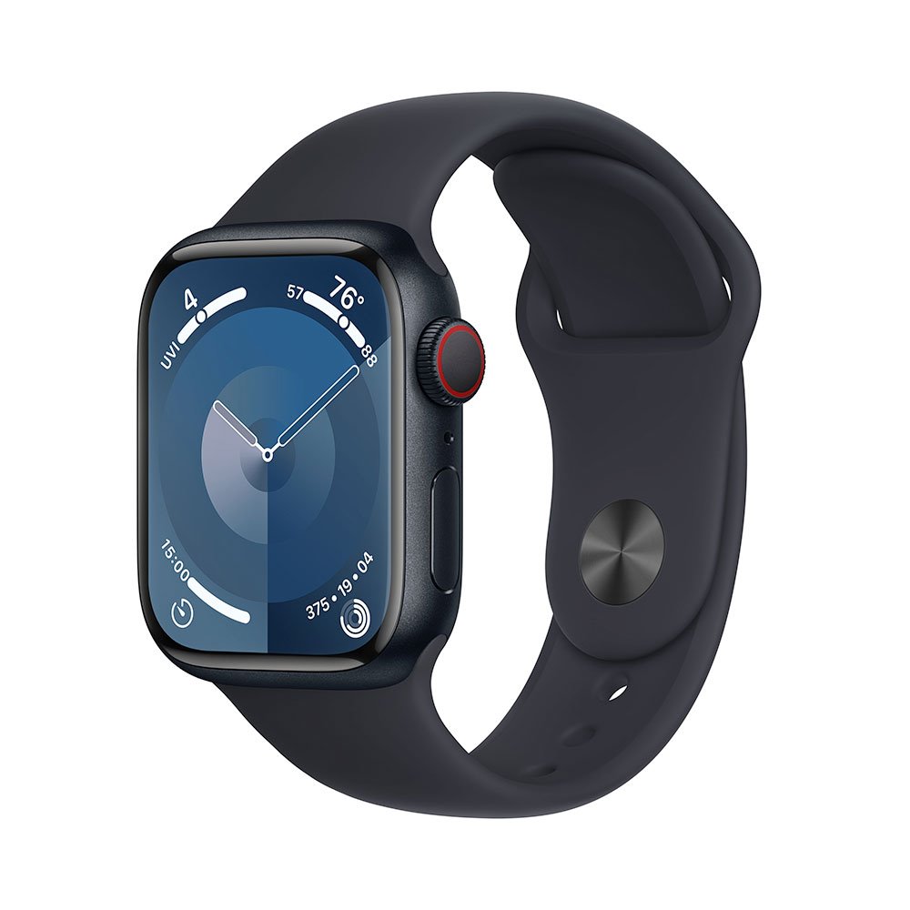 Apple Watch Series 9 GPS + Cellular 41mm, polnočná, rozbalené balenie