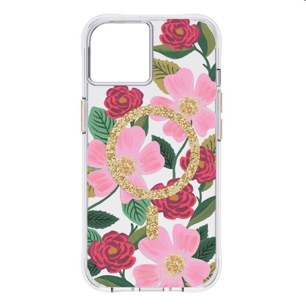 Zadný kryt Case Mate Rifle Paper Rose Garden pre Apple iPhone 14 Pro s MagSafe RP049234