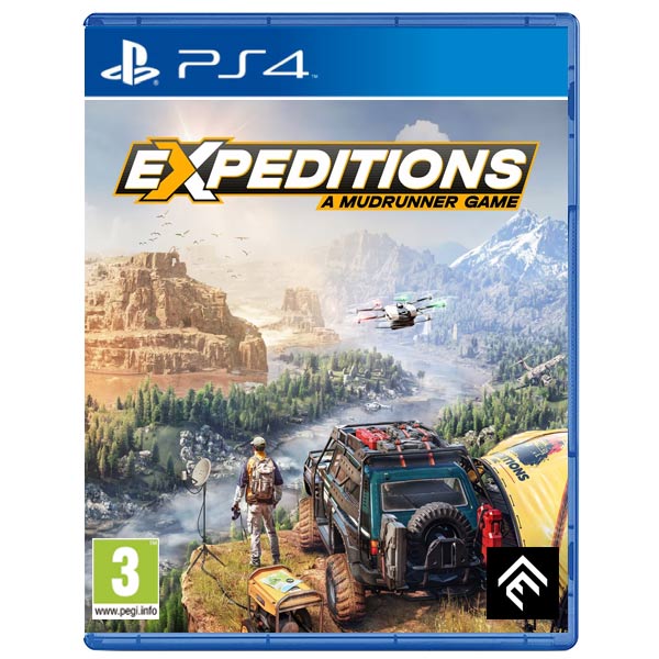 Expeditions: A MudRunner Game [PS4] - BAZÁR (použitý tovar)