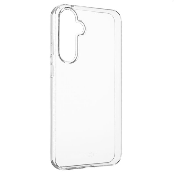 Gélový zadný kryt FIXED TPU Slim AntiUV pre Samsung Galaxy S23 FE, transparentná