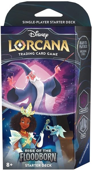 E-shop Kartová hra Disney Lorcana Rise of the Floodborn Starter Deck Merlin & Tiana