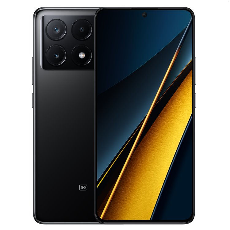Poco X6 Pro, 8/256GB, čierna, Trieda A – použité, záruka 12 mesiacov