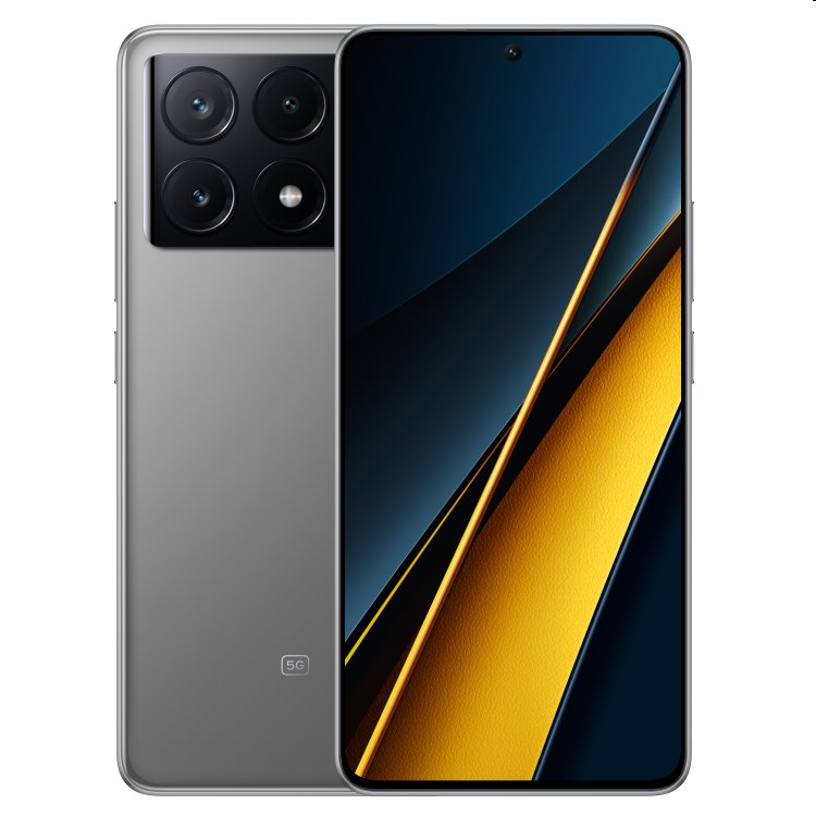 Poco X6 Pro 5G, 12/512GB, sivá