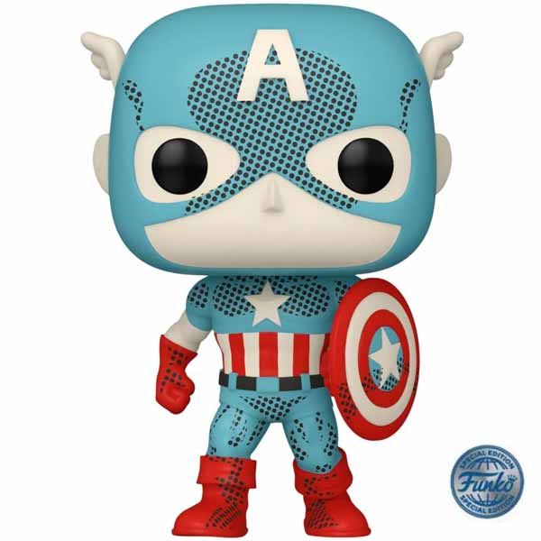 POP! Retro Reimagined: Captain America (Marvel) Special Edition POP-1319