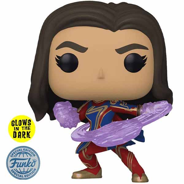 E-shop POP! The Marvels: Ms. Marvel (Marvel) Special Edition (Glows in the Dark) POP-1251