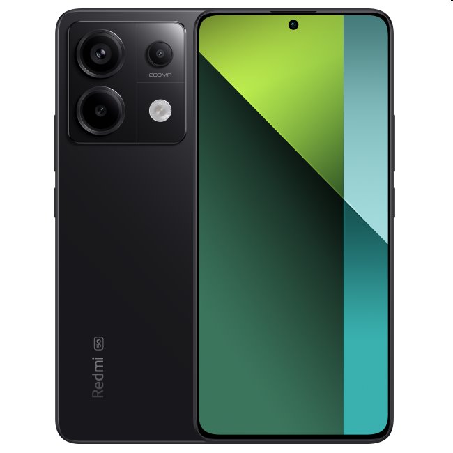 Xiaomi Redmi Note 13 Pro 5G, 8/256GB, Midnight Black, Trieda A – použité, záruka 12 mesiacov