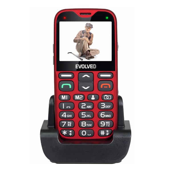 EVOLVEO EasyPhone XG, červený EP-650-XGR