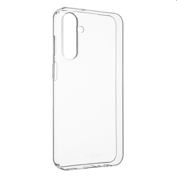 Ultratenký gélový zadný kryt FIXED TPU Skin pre Samsung Galaxy A25 5G, 0,6 mm, transparentná