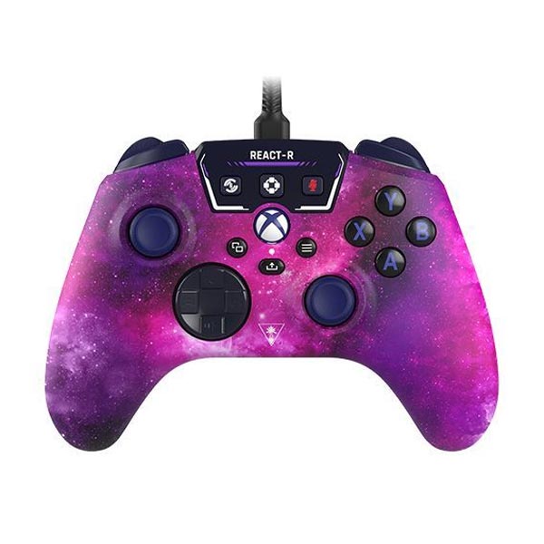 Herný ovládač Turtle Beach REACT-R Gamepad Nebula, fialový