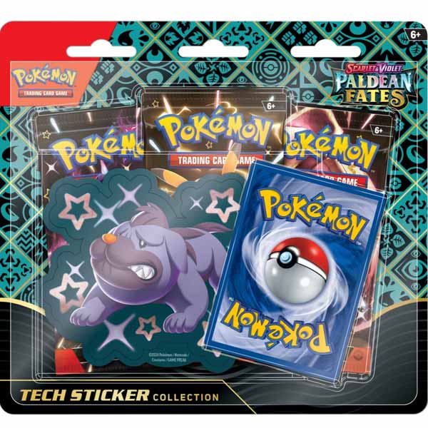 E-shop Kartová hra Pokémon TCG: Scarlet & Violet Paldean Fates Tech Sticker Collection Maschiff (Pokémon)