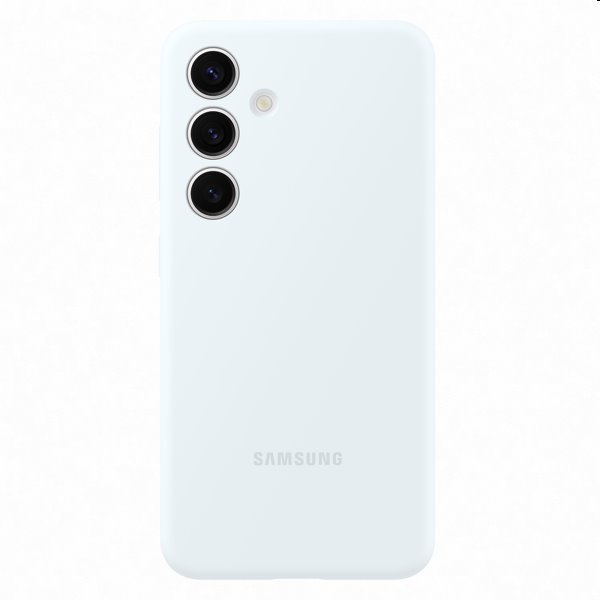 Puzdro Silicone Cover pre Samsung Galaxy S24, white