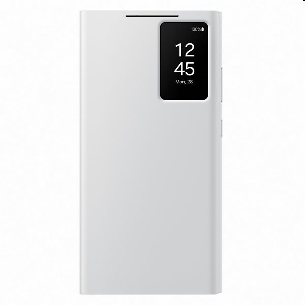 Knižkové puzdro Smart View Wallet pre Samsung Galaxy S24 Ultra, biela EF-ZS928CWEGWW