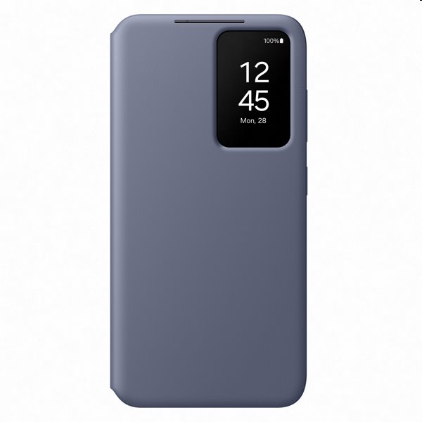 Puzdro Smart View Wallet pre Samsung Galaxy S24, violet
