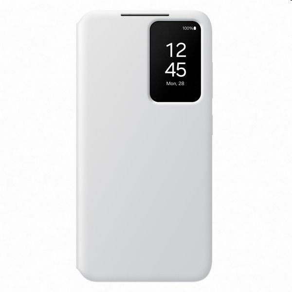 Puzdro Smart View Wallet pre Samsung Galaxy S24, white EF-ZS921CWEGWW
