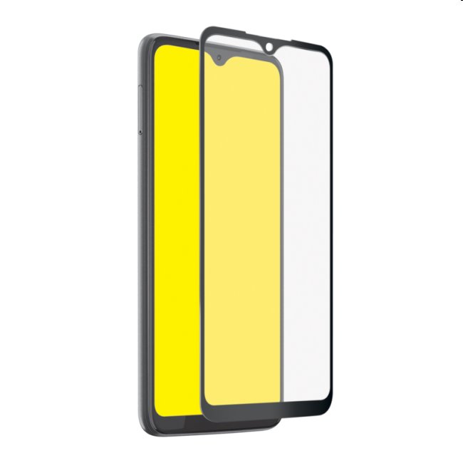 SBS Full Cover Glass Screen Protector for Motorola MotoG30/G20/G10/G9 Play/E7 Plus/E7 Power, black - OPENBOX (Rozbalený
