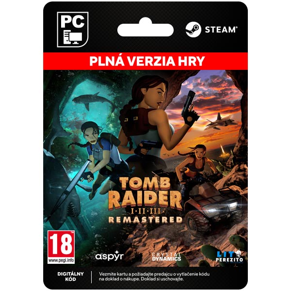 E-shop Tomb Raider I-III Remastered [Steam]