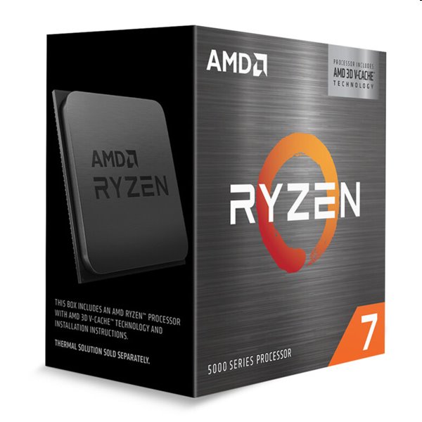 AMD Ryzen 7 5700X3D Procesor, Box bez chladiča AMD Ryzen 7 5700X3D Procesor, Box bez chladiča