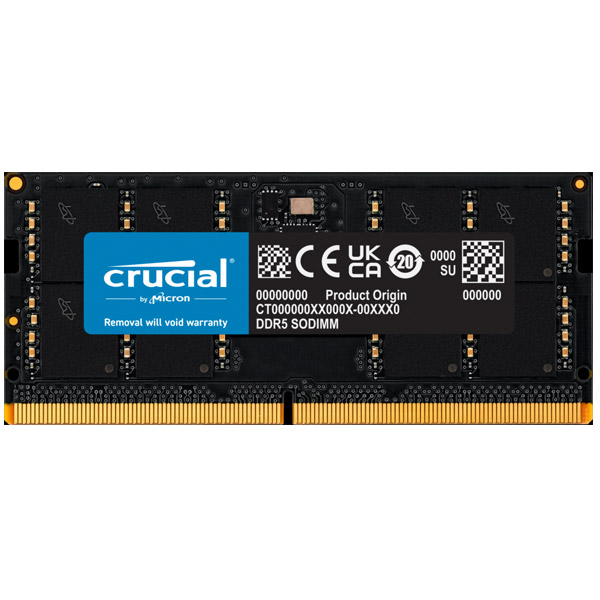 Crucial 32 GB DDR5-5600 UDIMM CL46 (16 GB) Operačná pamäť CT32G56C46S5