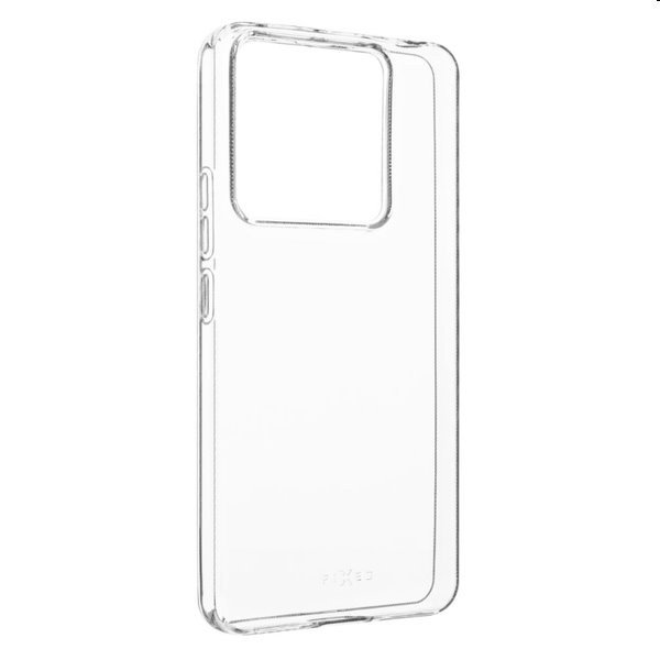 Gélový zadný kryt FIXED TPU Slim AntiUV pre Xiaomi Redmi 13 Pro 5G/POCO X6 5G, transparentná