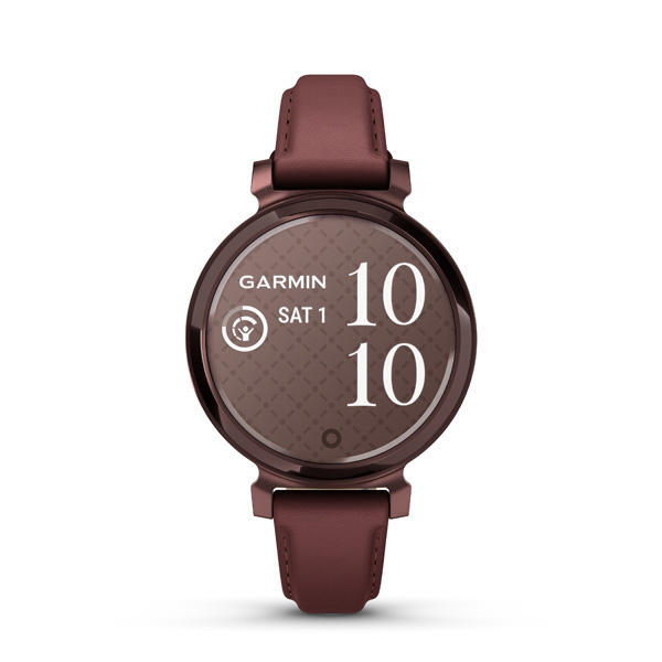 Garmin Lily 2 Classic, DarkBronze/Mulberry, Leather