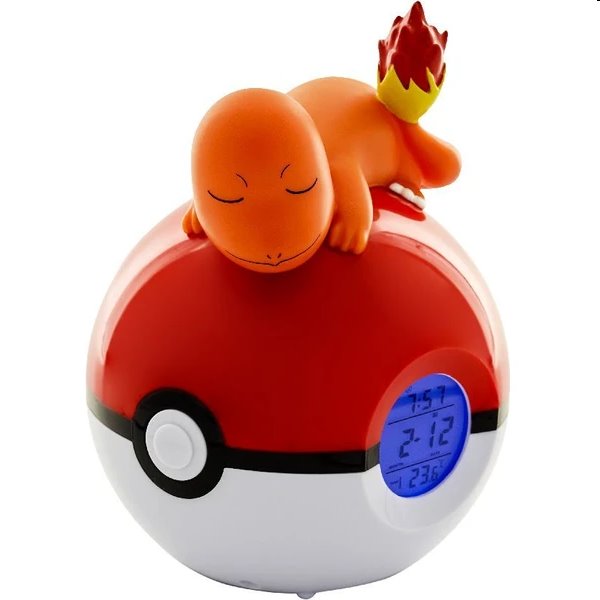 E-shop Lampa s Budíkom Charmander Pokebal (Pokémon)