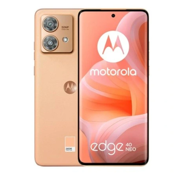 E-shop Motorola EDGE 40 NEO, 12256GB, Peach Fuzz PAYH0097PL