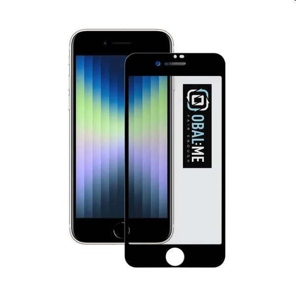 E-shop OBAL:ME 5D Ochranné tvrdené sklo pre Apple iPhone 7, 8, SE20, SE22, čierna 57983116075