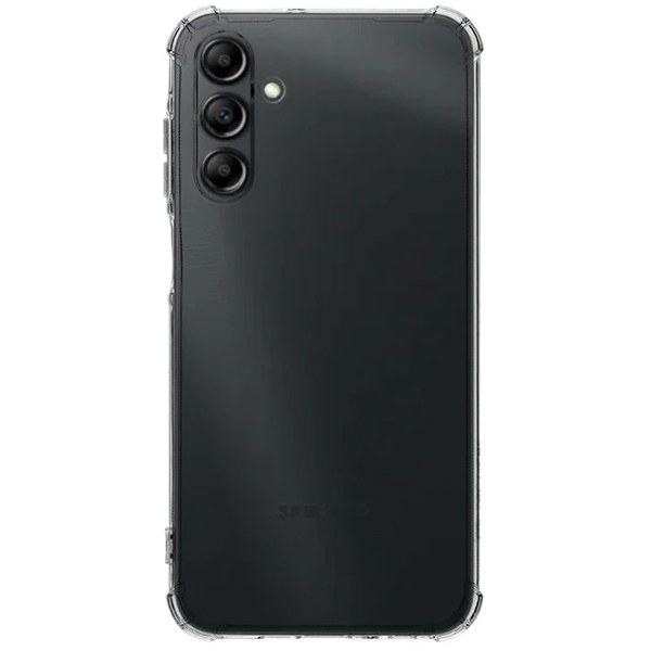 Zadný kryt Tactical TPU Plyo pre Samsung Galaxy A15 4G, transparentná