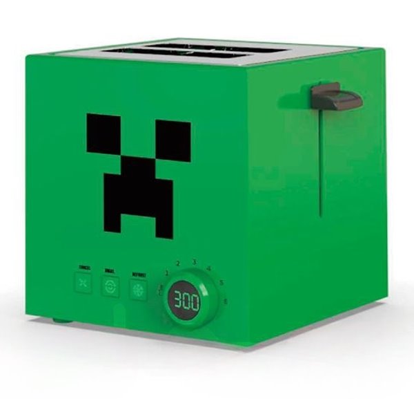 E-shop Toustovač Creeper Square (Minecraft)