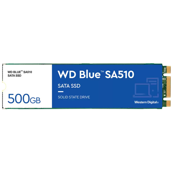 E-shop WD Blue SA510 SSD disk 500 GB M.2 SATA WDS500G3B0B