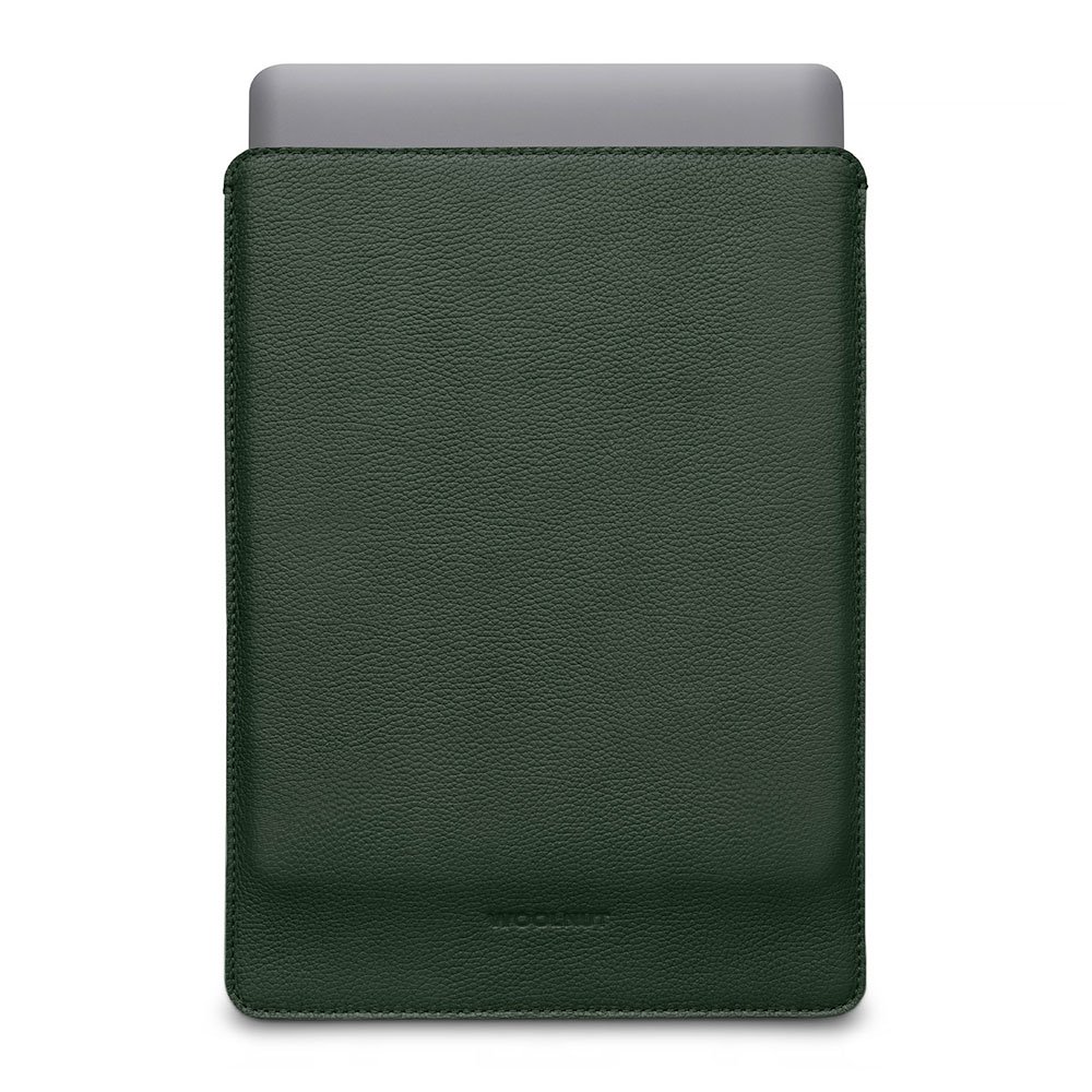 Woolnut Leather Sleeve for Macbook ProAir 13 - Green WNUT-MBP13-S-546-GN