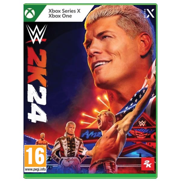 WWE 2K24 [XBOX Series X] - BAZÁR (použitý tovar)